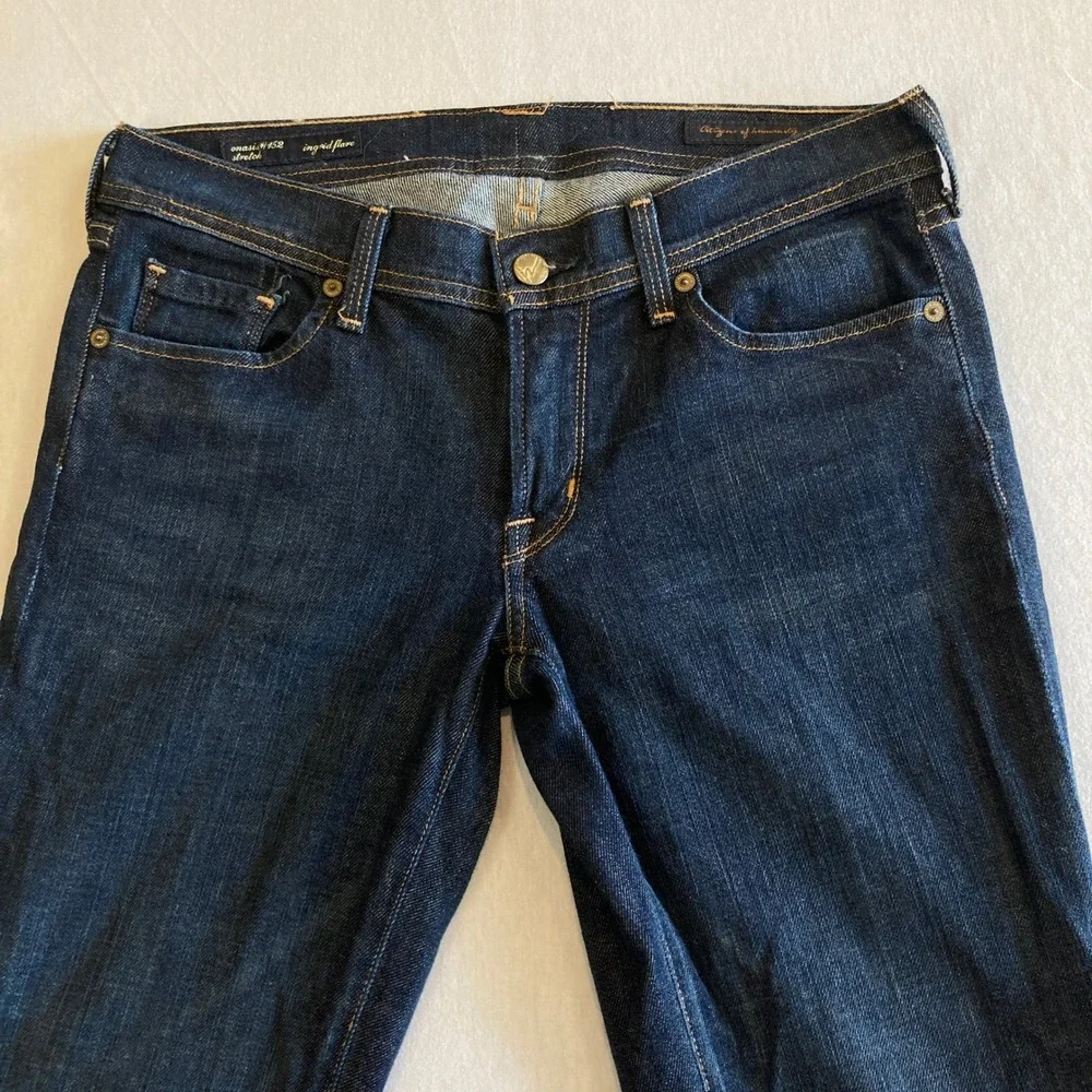 Citizens of Humanity Jeans Womens 30x32 Ingrid Flare Stretch Pocket Design USA